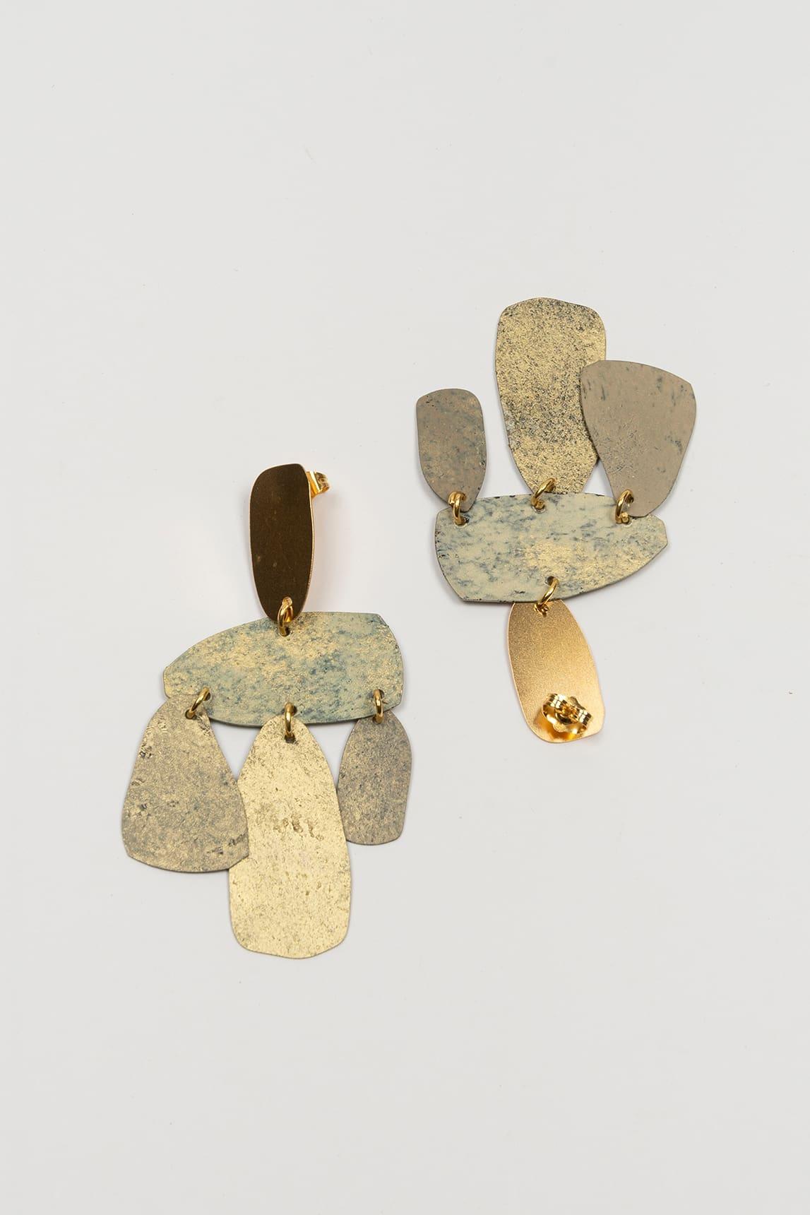Pendientes Narev bicolor FL Private Collection