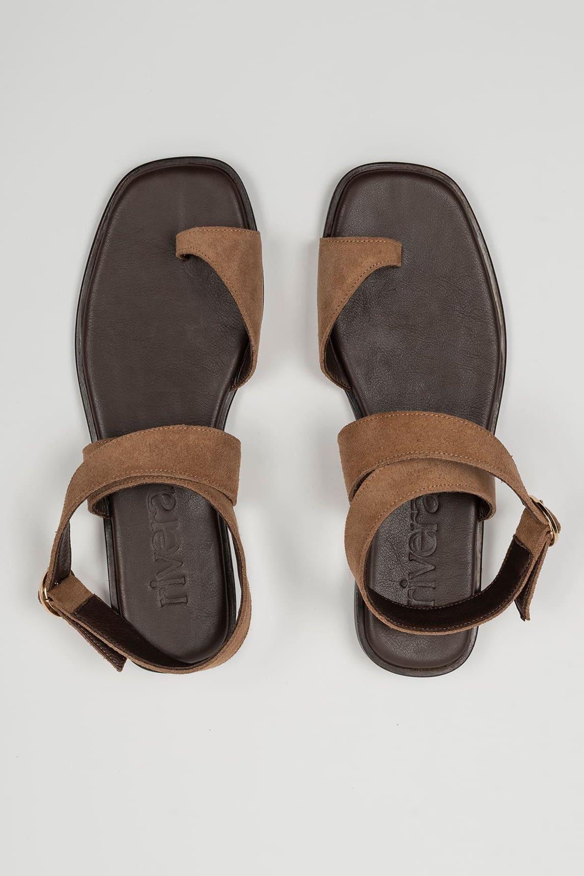 Sandalia Eryon camel