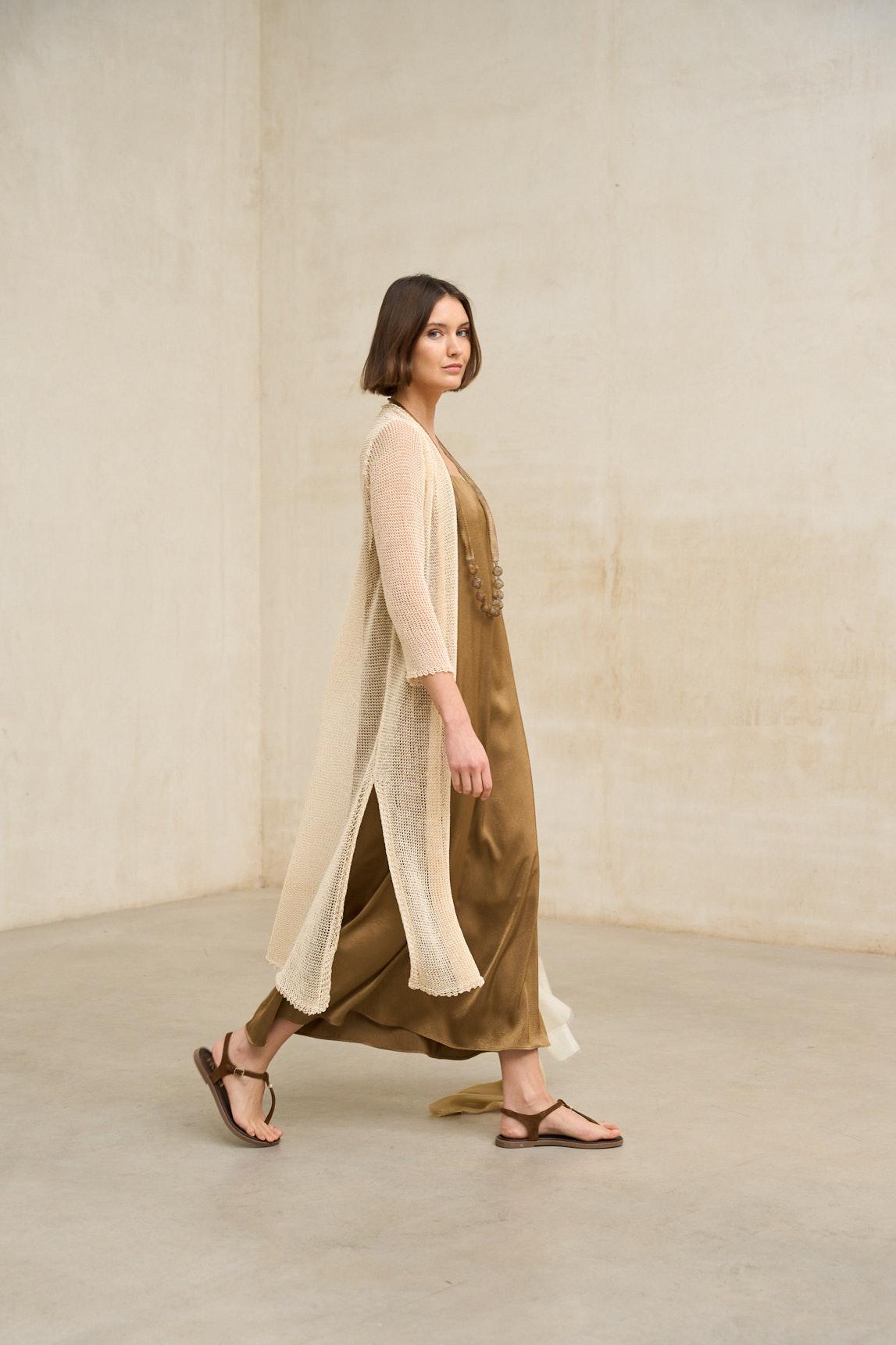 Levita de punto Avenel beige