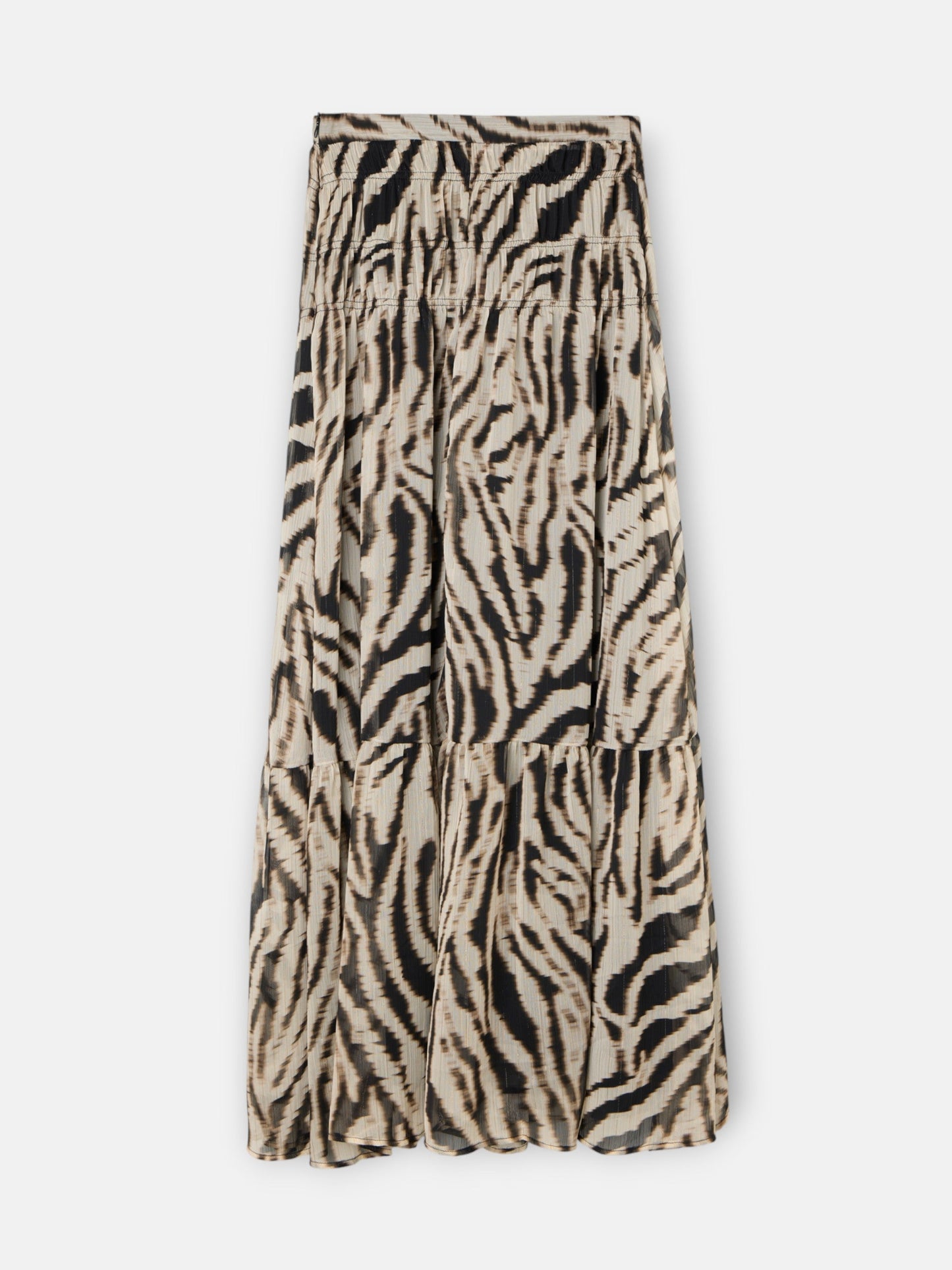 Falda larga estampado animal print negros