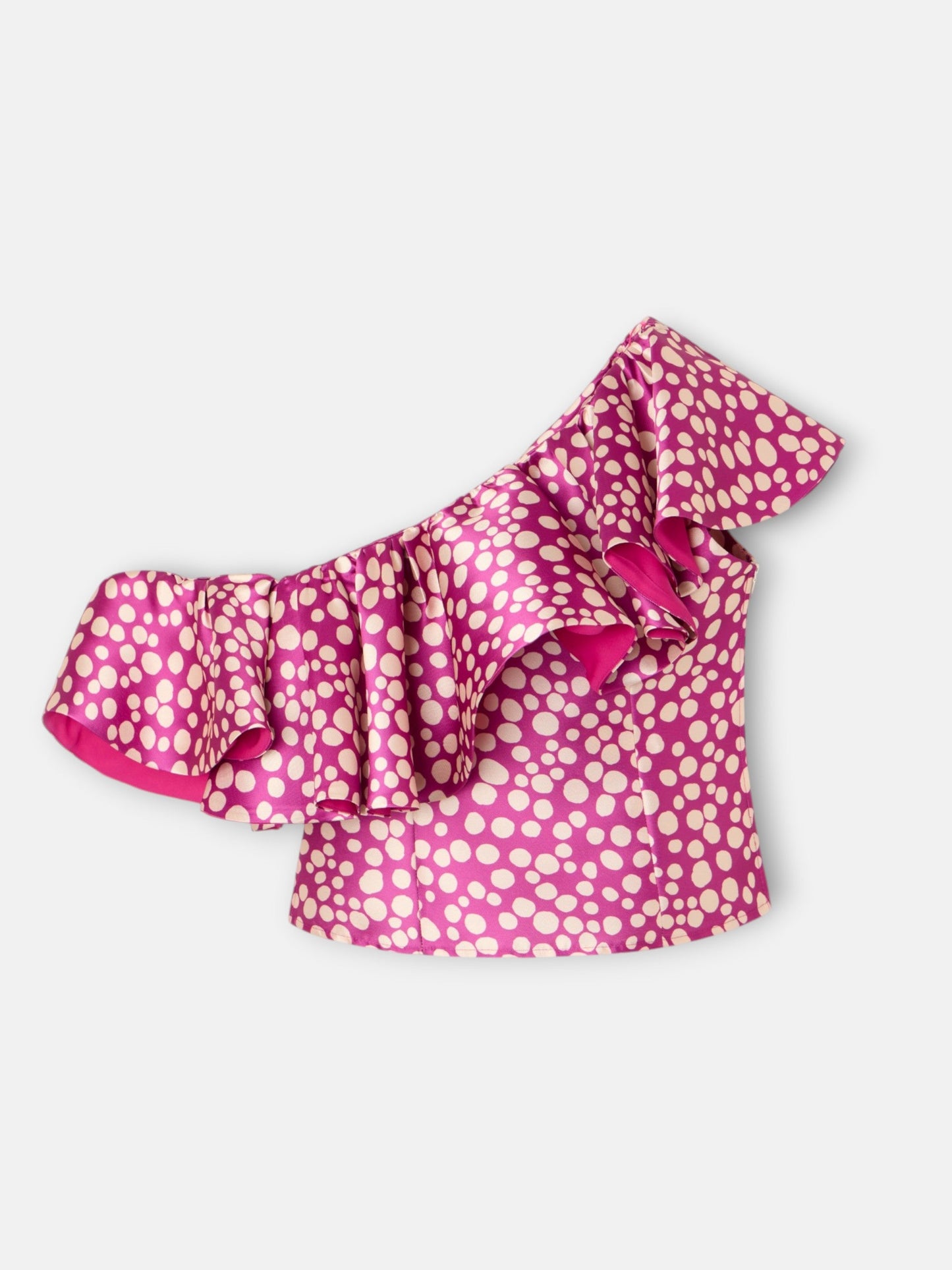 Top event collection estampado morado