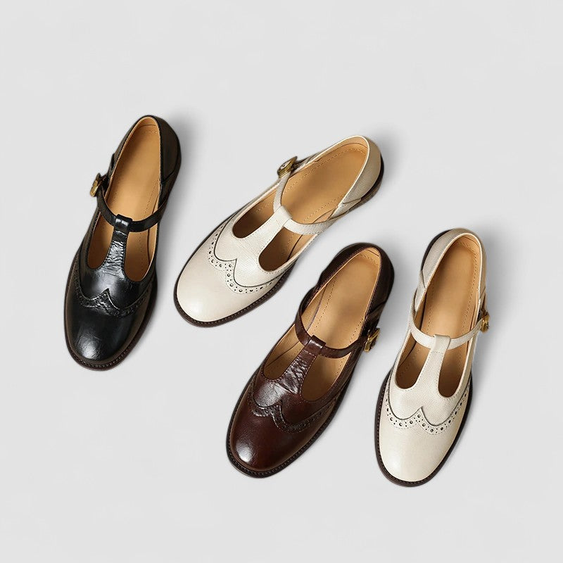 Olyssiah - Zapatos ortopédicos Mary Jane para mujer