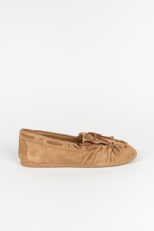 Mocasín Flecco camel
