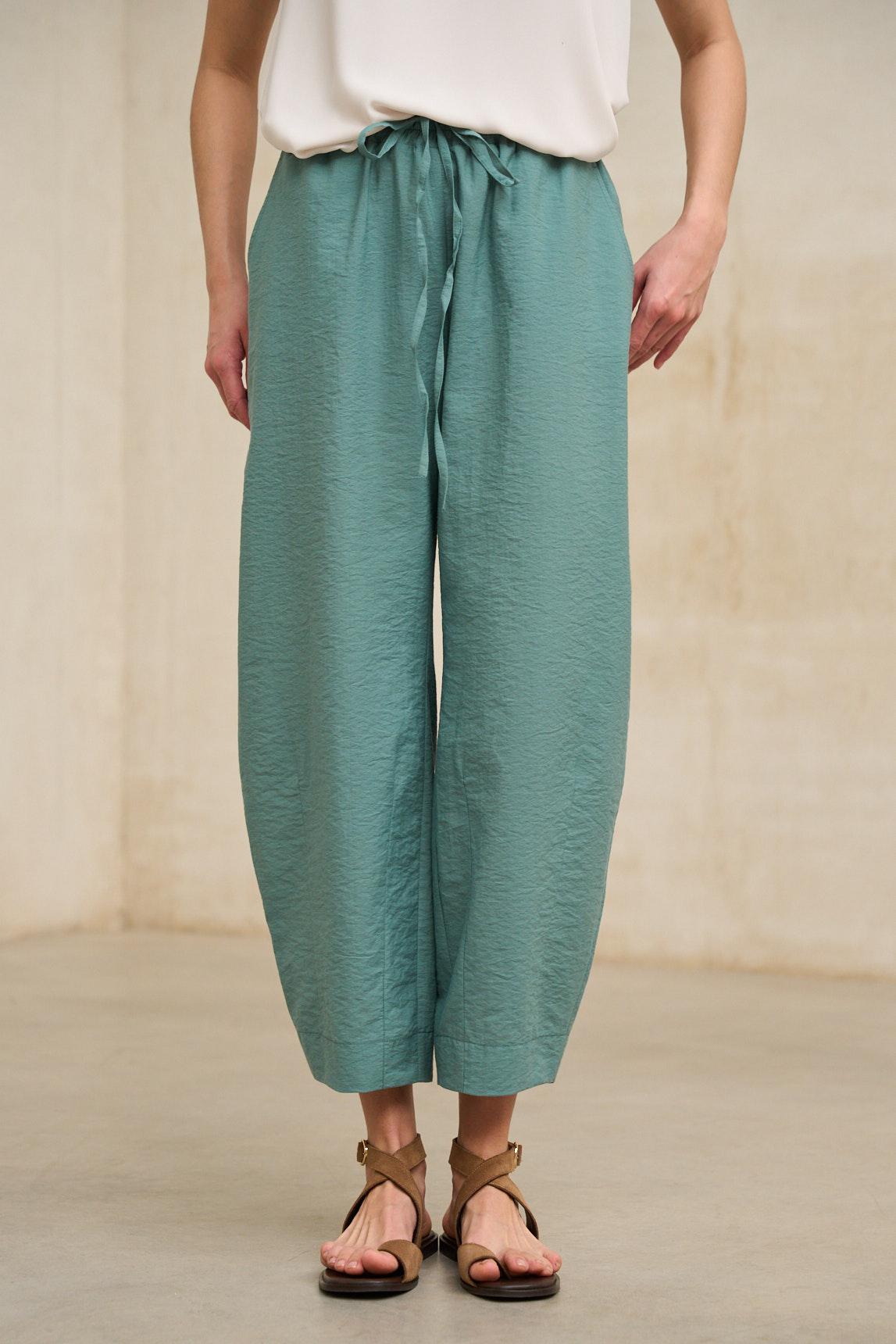 Pantalón Éldan turquesa