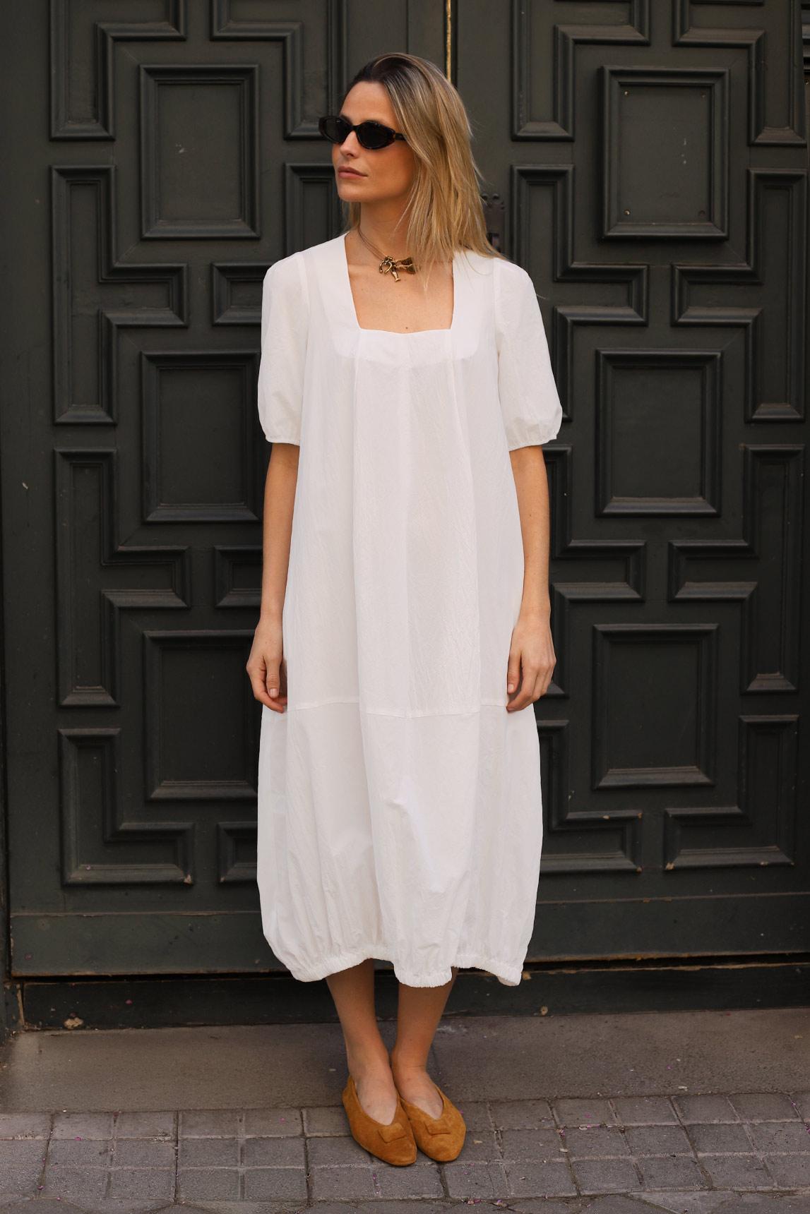 Vestido Zarela blanco
