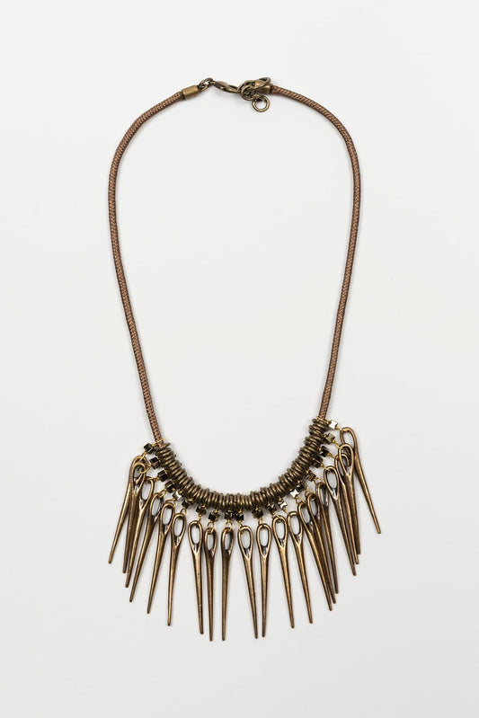 Collar Zerina Latón