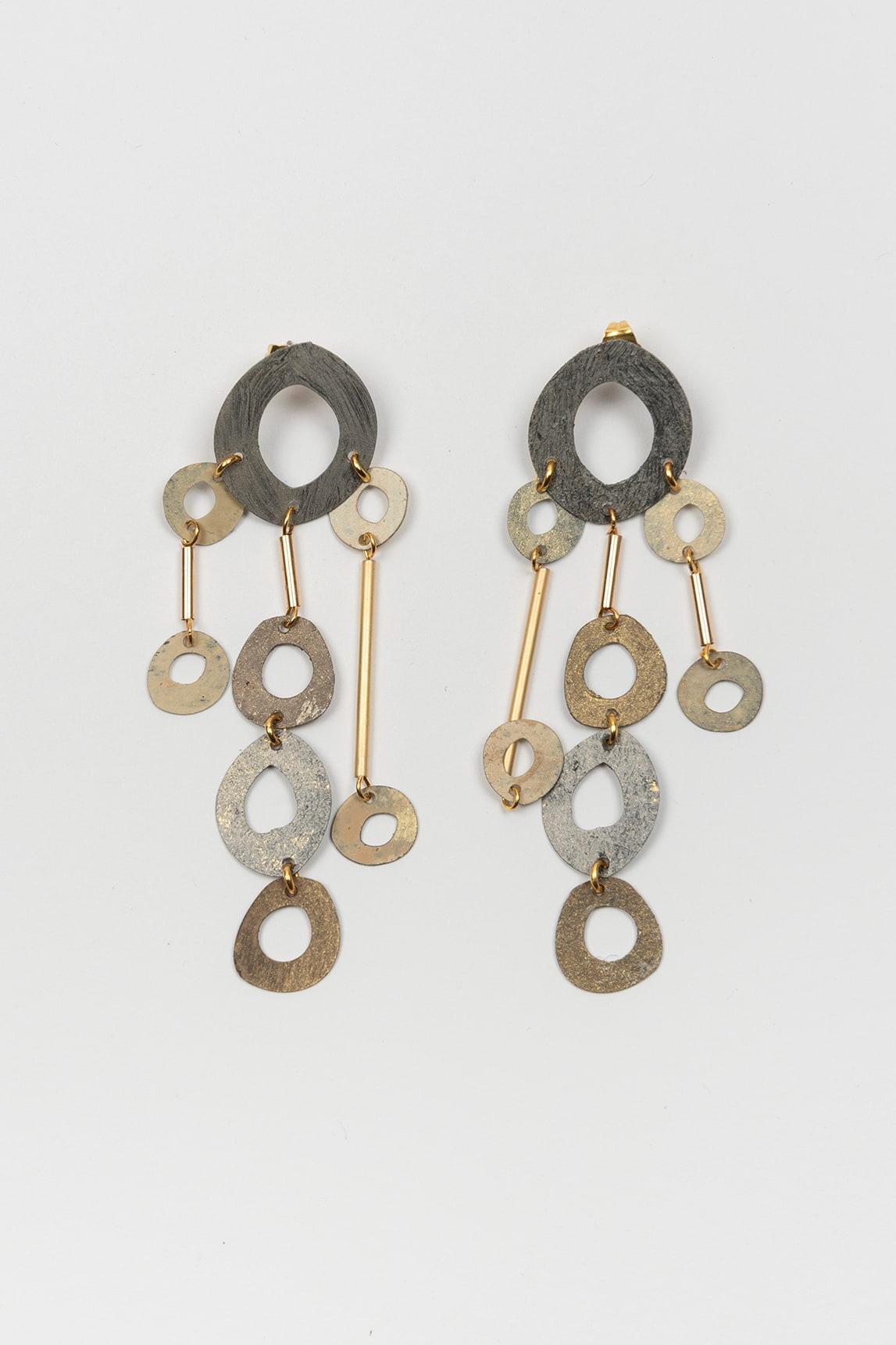 Pendientes Arel multimetal FL Private Collection