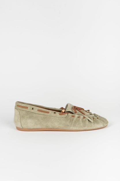 Mocasín Flecco pistacho