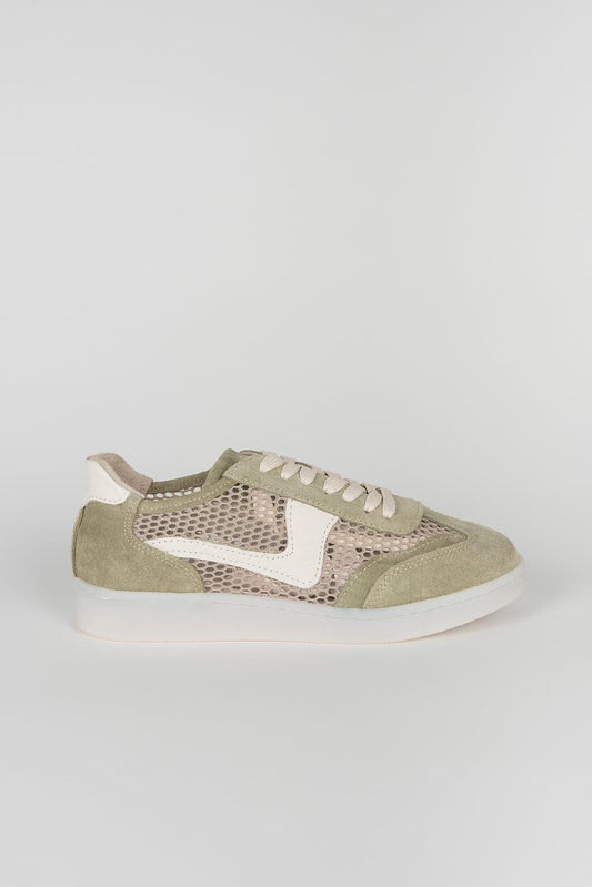 Zapatillas Calver verde oliva