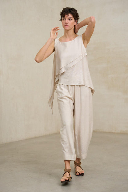 Blusa Alma crudo