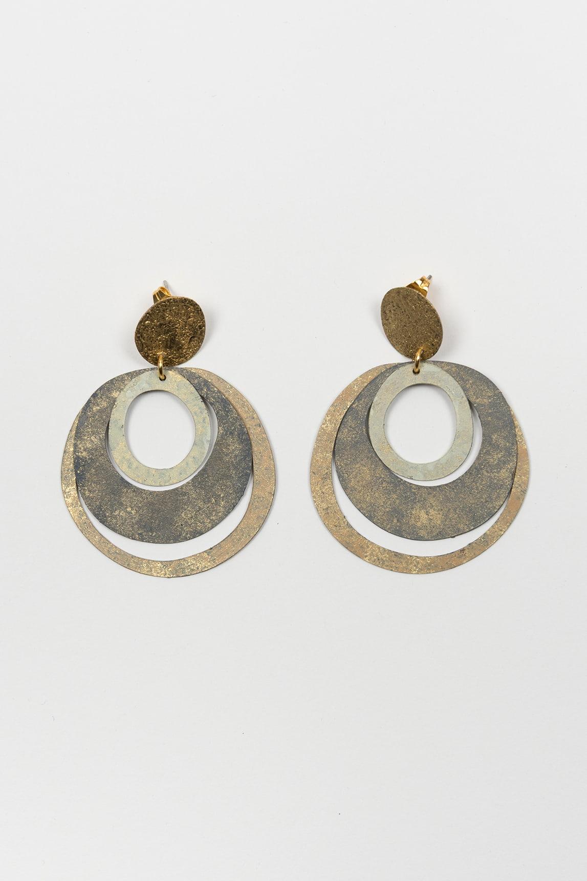 Pendientes Liora multimetal FL Private Collection