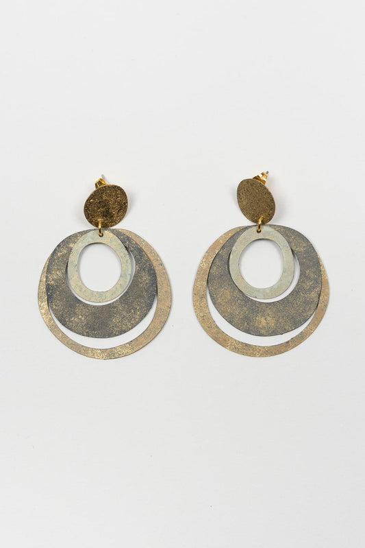 Pendientes Liora multimetal FL Private Collection