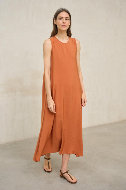Vestido Elara coral