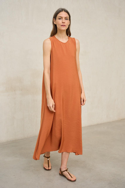 Vestido Elara coral