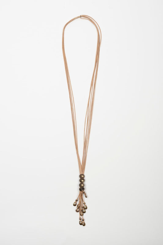 Collar Selvara detalles Latón