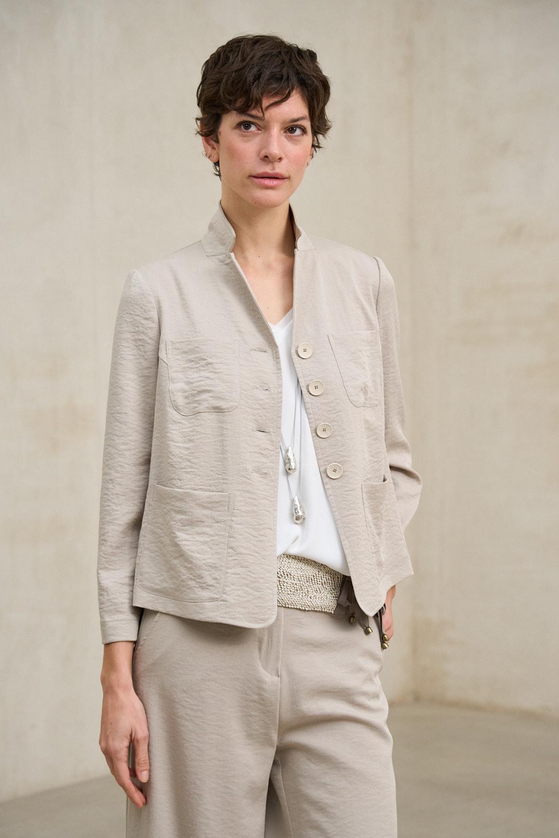 Chaqueta Alva piedra