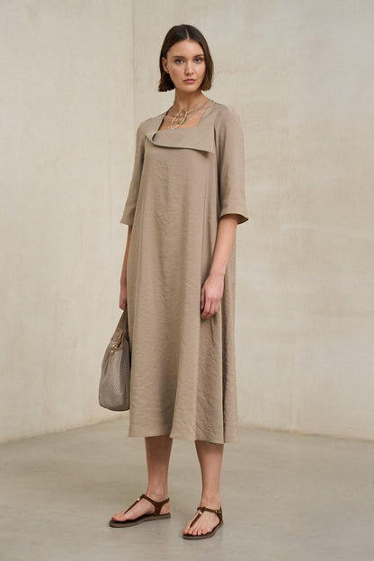 Vestido Lurien topo