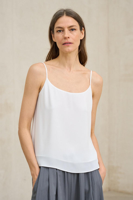Top Alenia blanco