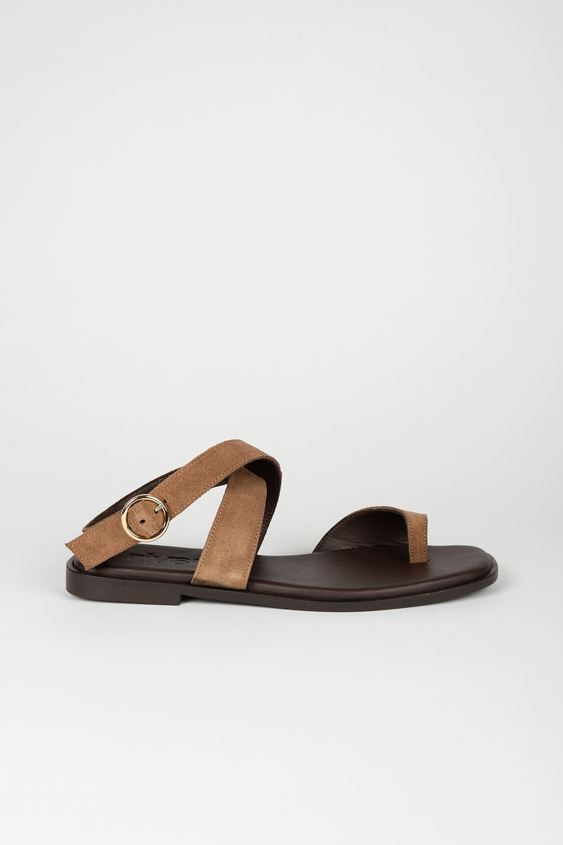 Sandalia Eryon camel