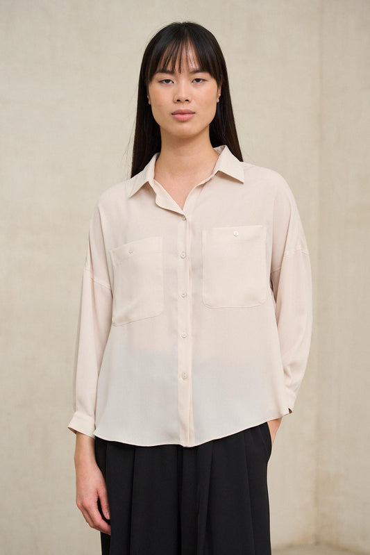 Camisa Arlen crudo