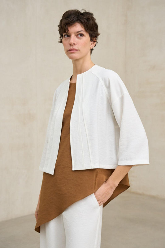 Chaqueta Aunia Blanco Roto