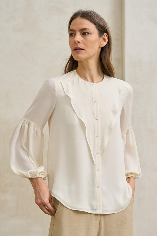 Blusa Liora crudo