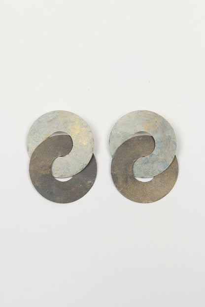 Pendientes Isela plateados FL Private Collection