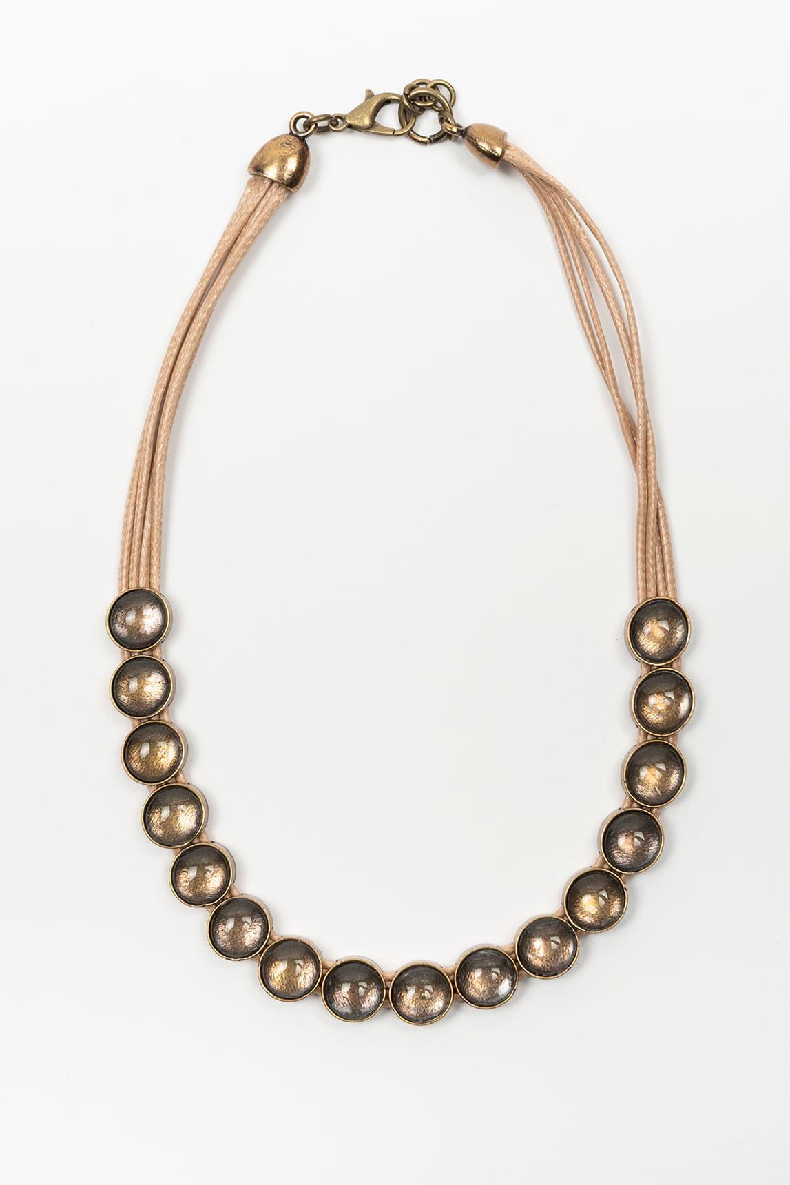 Collar Brisea Latón