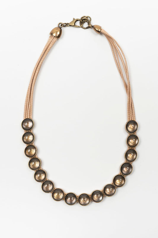 Collar Brisea Latón