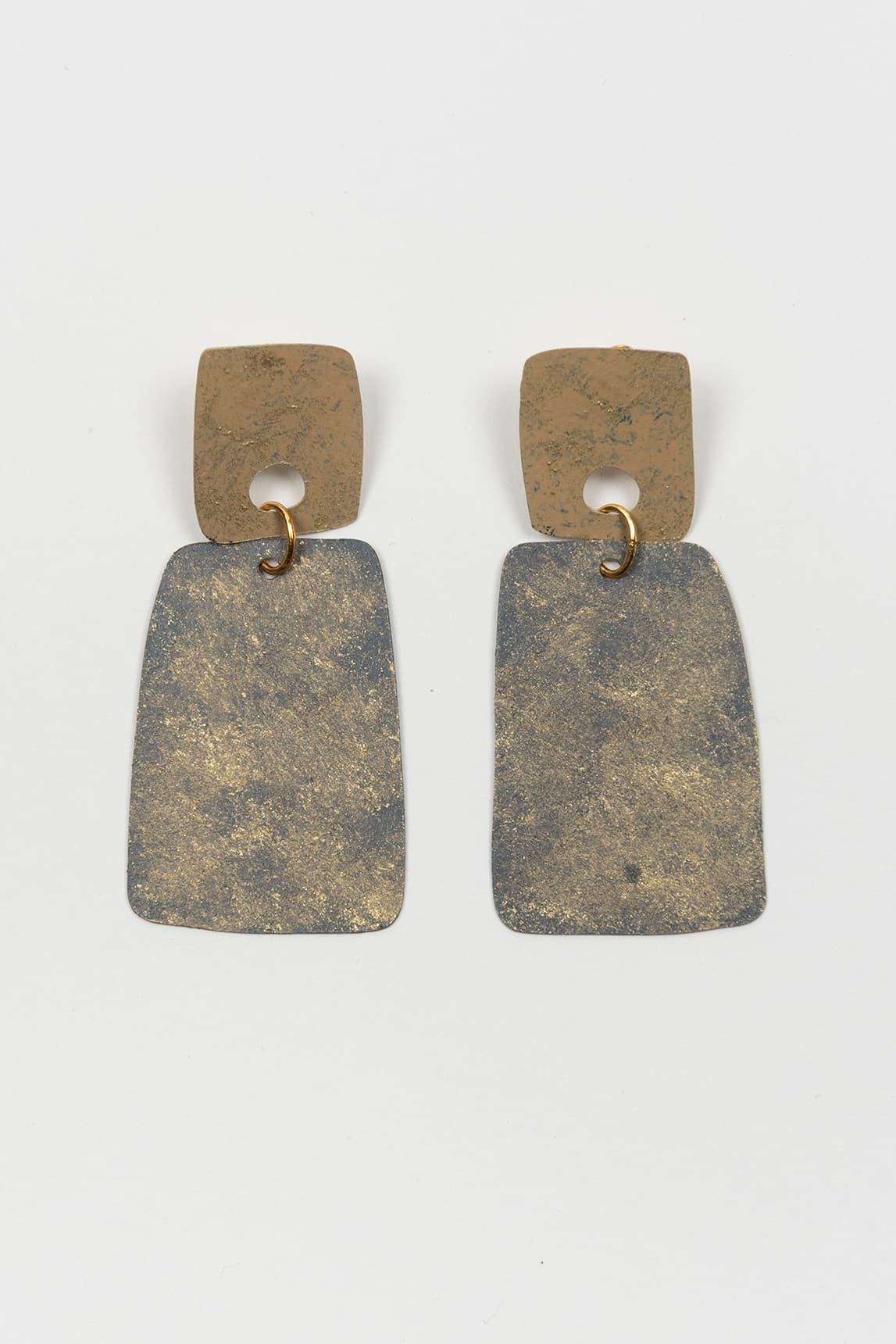 Pendientes Maela dorado FL Private Collection