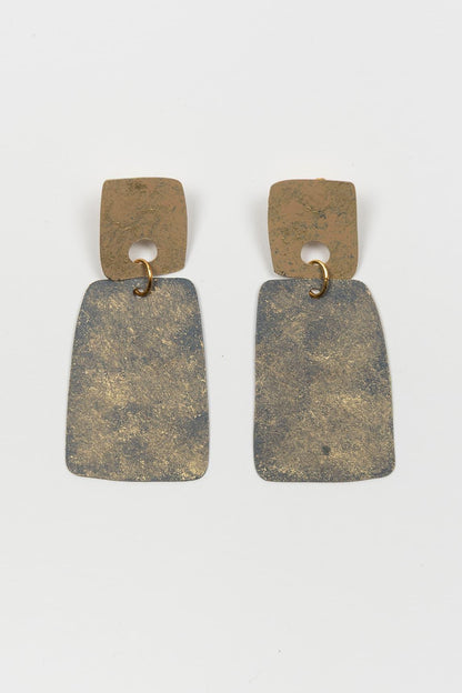 Pendientes Maela dorado FL Private Collection
