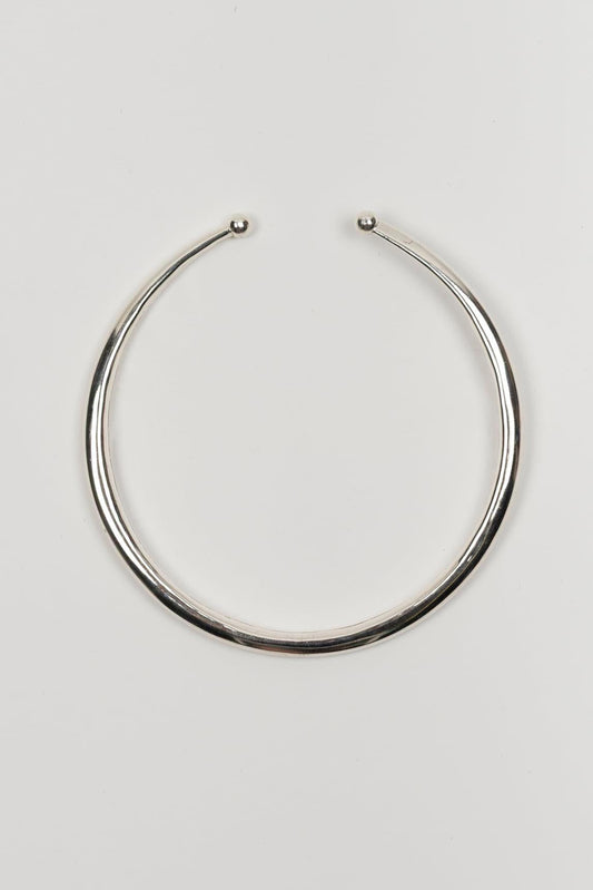 Collar Névora Rivera plateado