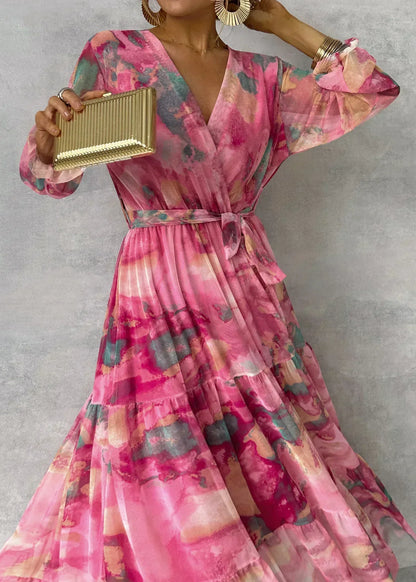 Berta - Vestido Floral Envolvente
