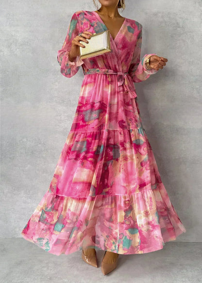 Noa - Vestido Floral Envolvente
