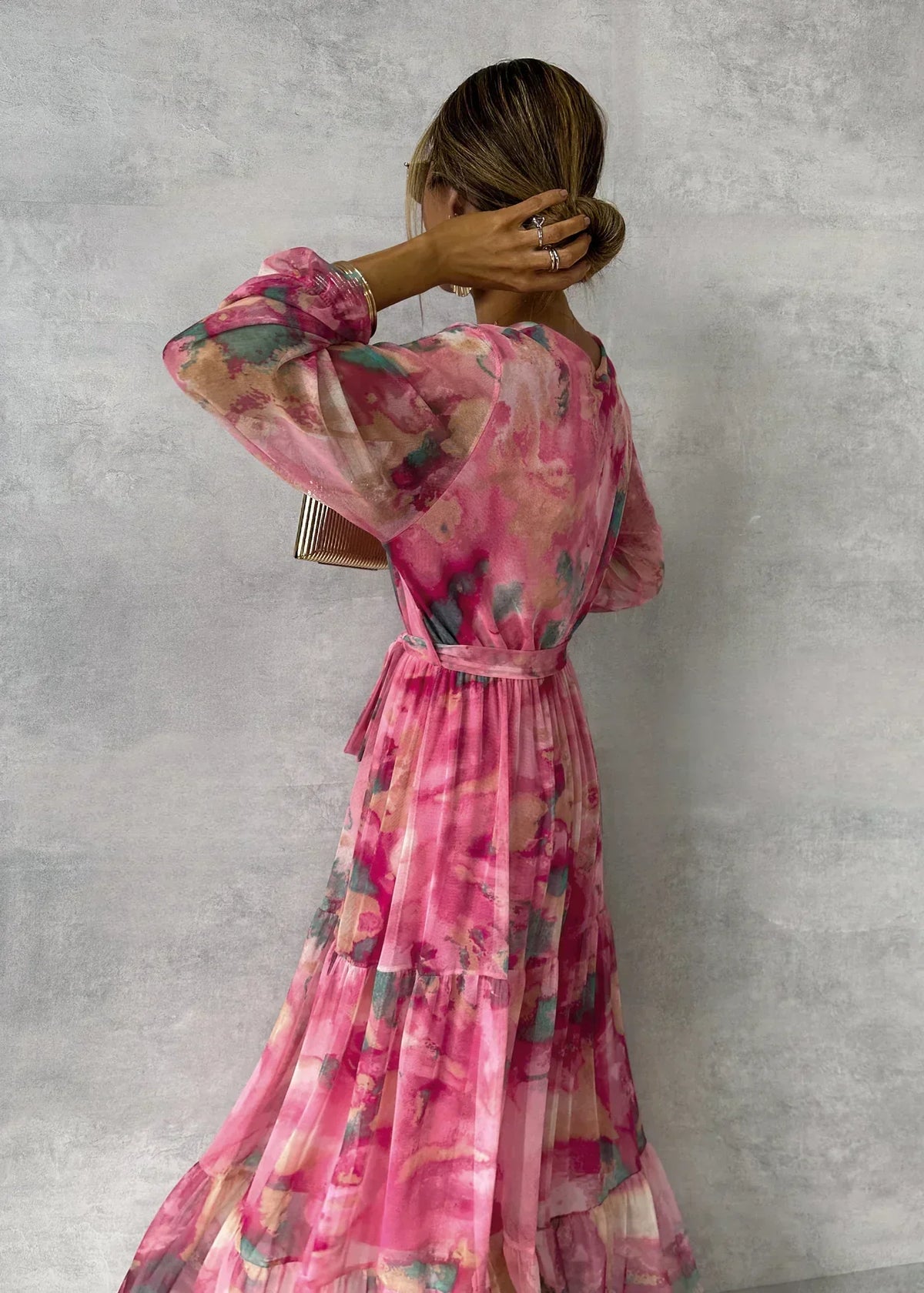 Noa - Vestido Floral Envolvente