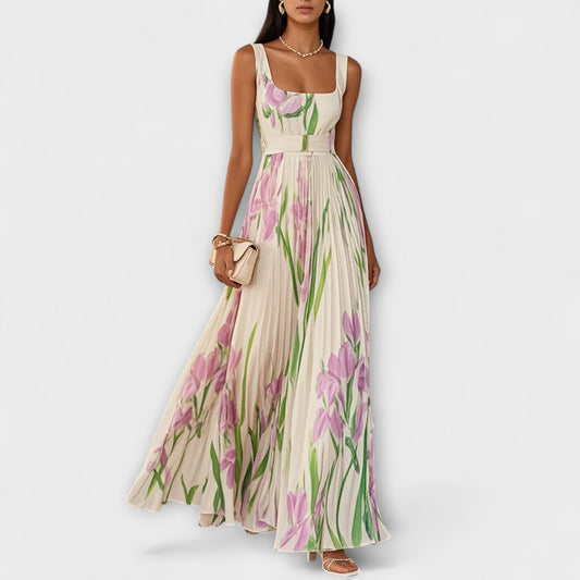 Pilar - Vestido Maxi en Chiffon