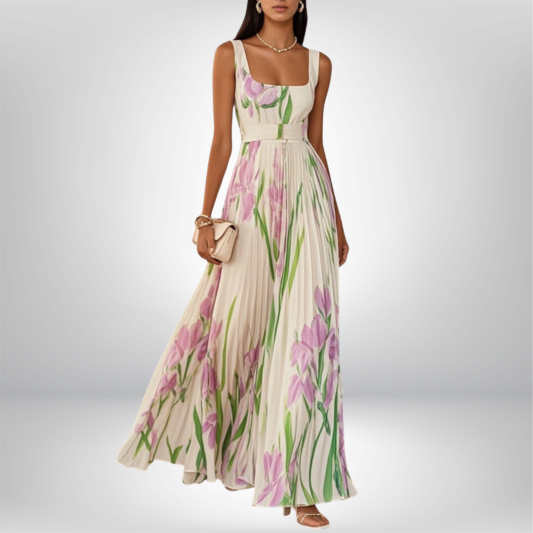 Pilar - Vestido Maxi en Chiffon