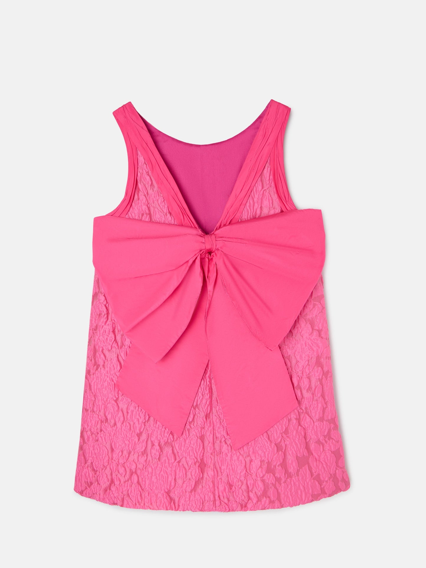 Vestido CaprileXSilbon lazo rosa
