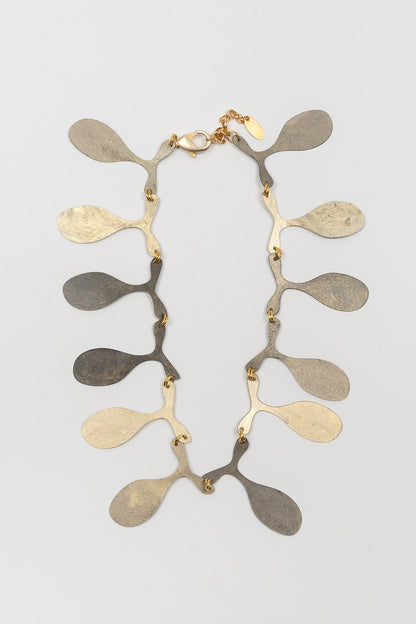 Collar FL Private Collection lagrimas dorado