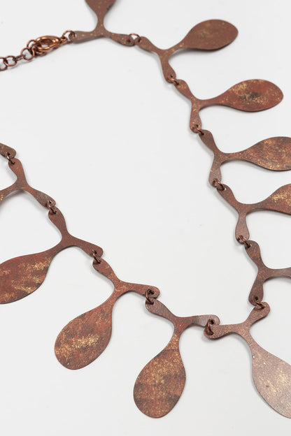 Collar FL Private Collection lagrimas bronce