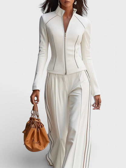 Claudia™ | Conjunto blanco sofisticado