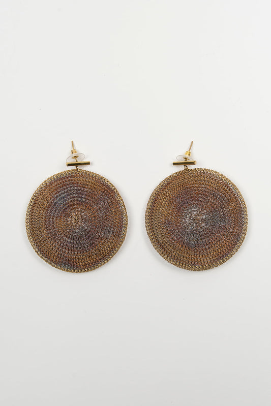 Pendientes Helios malla