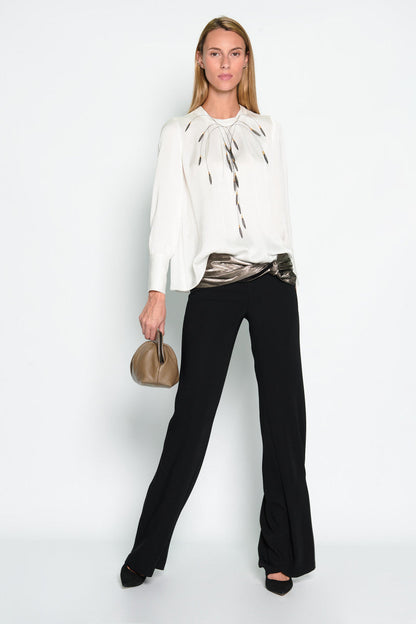 Pantalón palazzo negro