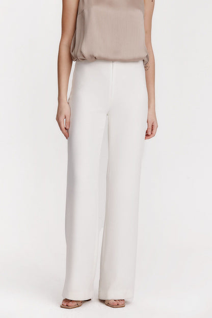 Pantalón palazzo blanco