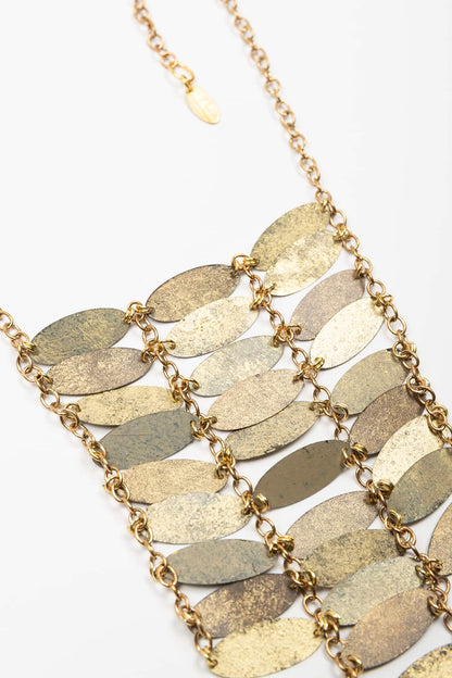 Collar FL Private Collection dorado y cobre