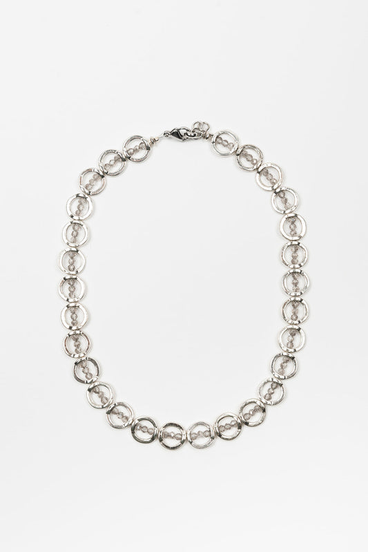 Collar Jolie plateado