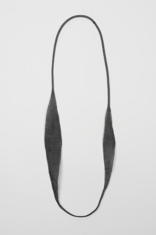 Collar Apulia malla antracita