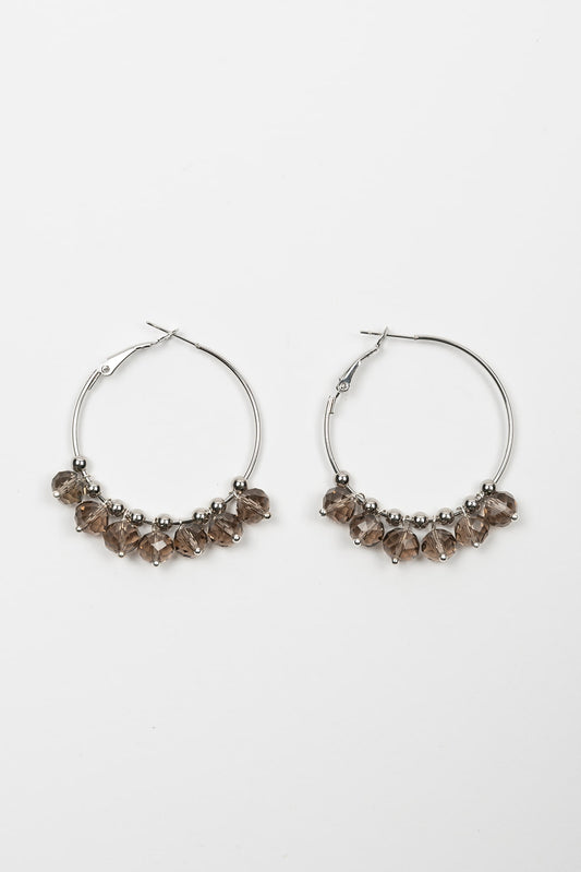 Pendientes Sancia plateado