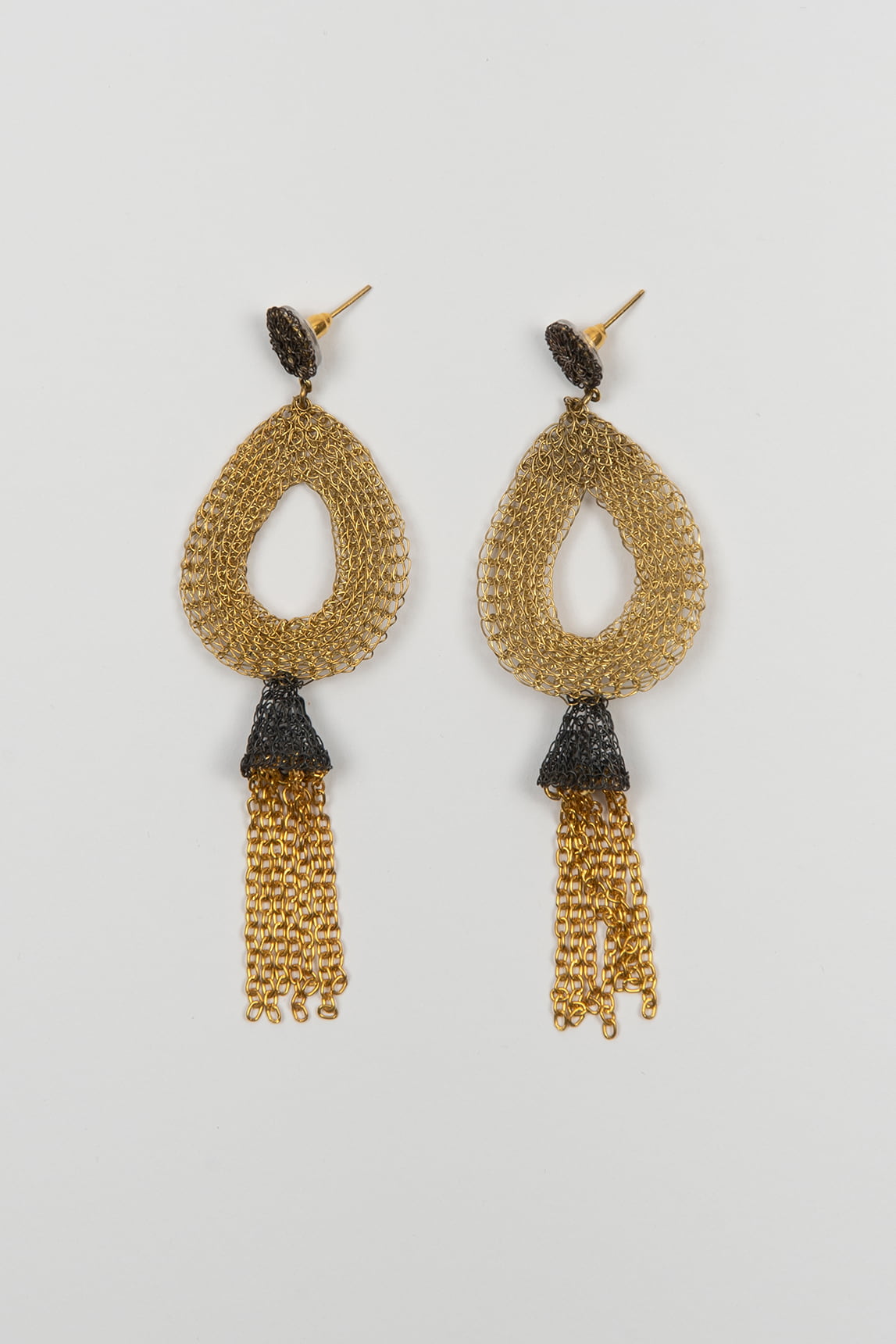 Pendientes malla Eleonora