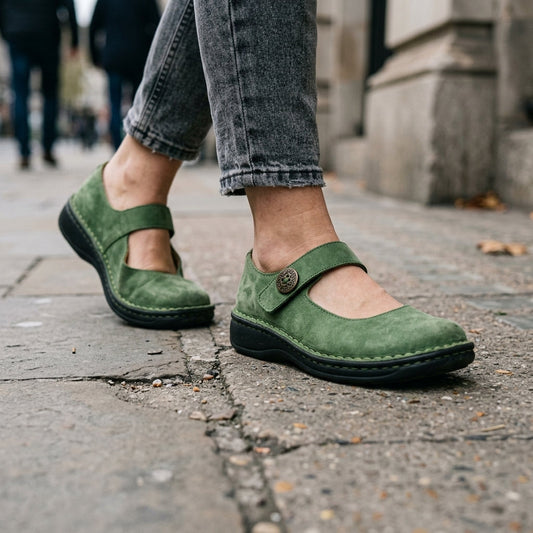 Dahli - Zapatos ortopédicos femeninos con tira